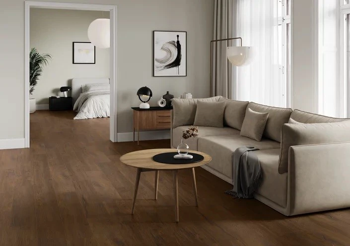 Керамогранітна плитка Spacewood Chocolate RECT STR 198x1198x8 Paradyz - изображение 2