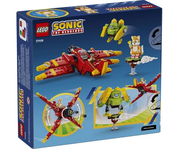 Конструктор LEGO Sonic Торнадо-1 Тейлза (77119) - изображение 9