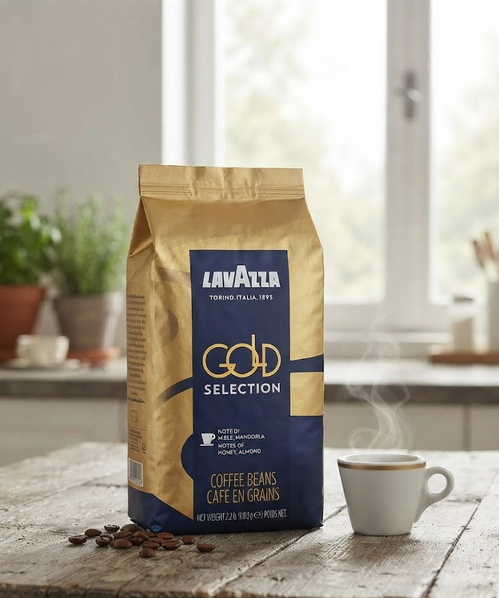 Кава в зернах Lavazza Gold Selection 1 кг купаж 80 відсотків арабіка 20 відсотків робуста середнє обсмажування - Фото 5 Кава в зернах Lavazza Gold Selection 1 кг купаж 80 відсотків арабіка 20 відсотків робуста середнє обсмажування - зображення 5