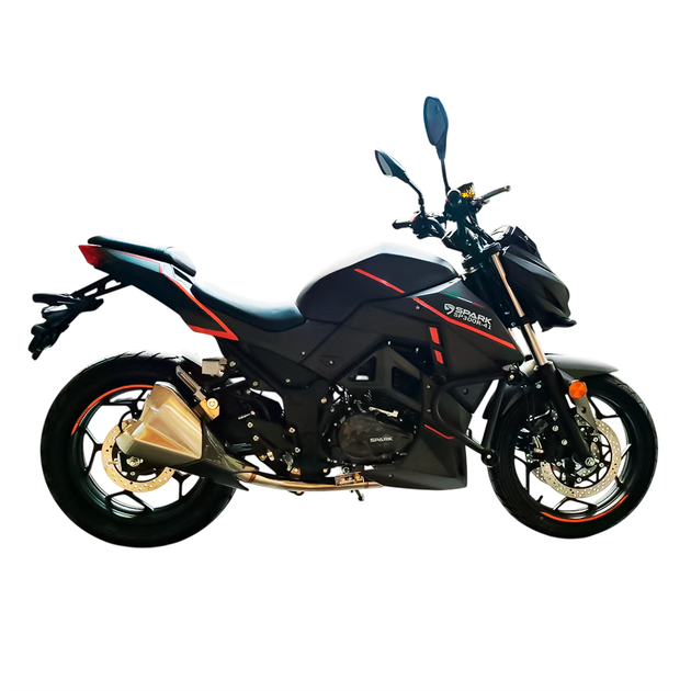Мотоцикл Spark SP300R- 41 (Заводская упаковка) (Черный с красным) - Фото 1 Мотоцикл Spark SP300R- 41 (Заводская упаковка) (Черный с красным) - изображение 1