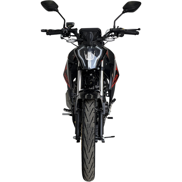 Мотоцикл Spark SP250R-43 (заводське паковання) (Чорний з червоним) - зображення 4