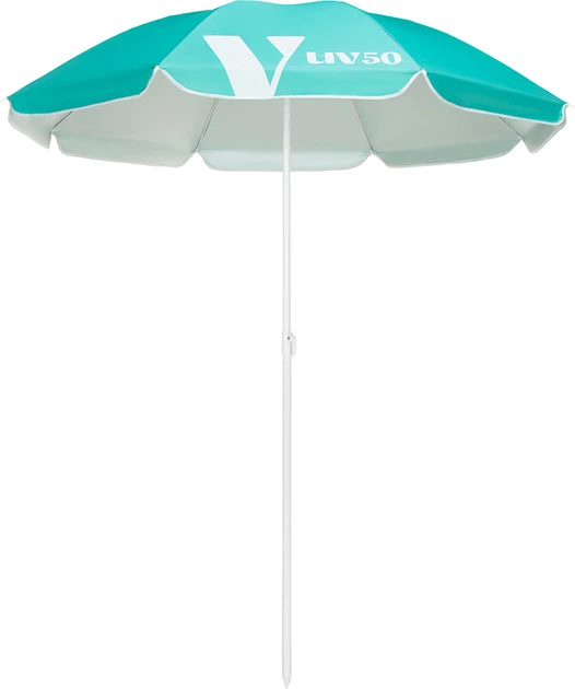 Parasol plażowy Luverno Ombra Turkusowy (L-42866) - Zdjęcie 1 Parasol plażowy Luverno Ombra Turkusowy (L-42866) - obraz 1