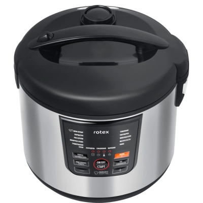Мультиварка Rotex RMC501-B 900 Вт, мультиварка с чашей 5 л, 14 программ, Smart Cooking - изображение 7