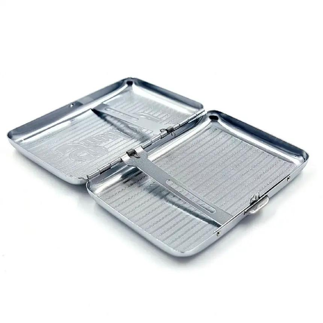 Портсигар для самокруток Smoking Metal Cigarette Case - Фото 6 Портсигар для самокруток Smoking Metal Cigarette Case - изображение 6