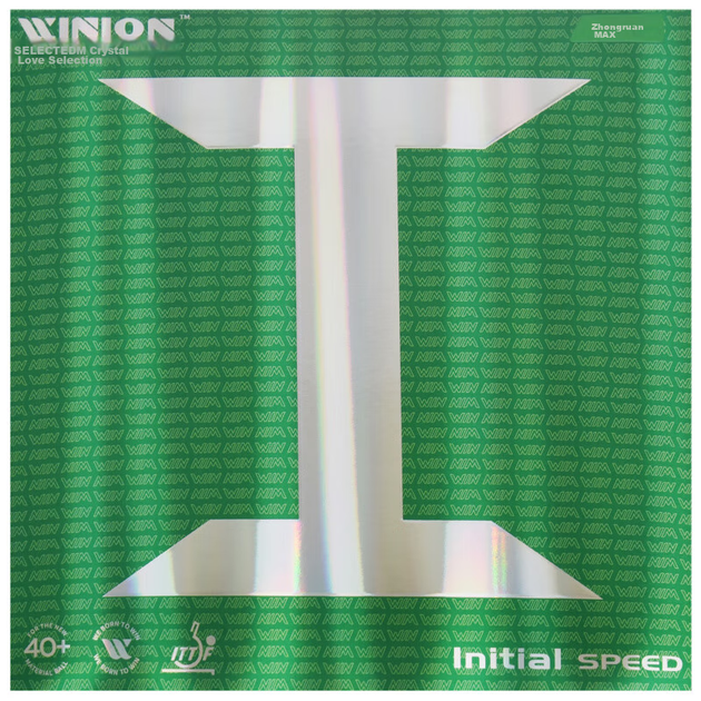 Накладка для ракетки настольного тенниса WINION Starting Point, зеленая, MAX - изображение 5