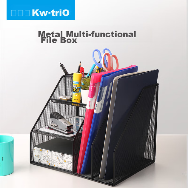 Органайзер KW-Trio настольный металлический для документов - Фото 8 Органайзер KW-Trio настольный металлический для документов - изображение 8