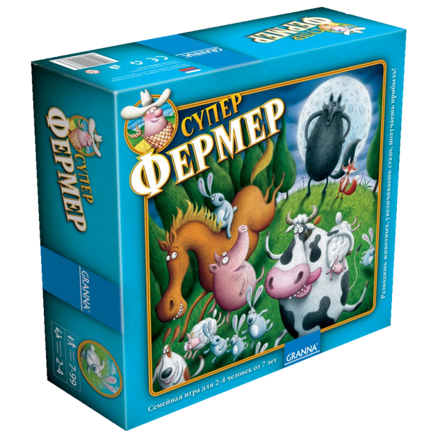 Настільна гра GRANNA Супер Фермер (SuperFarmer) (укр) ( 10862 ) - Фото 1 Настільна гра GRANNA Супер Фермер (SuperFarmer) (укр) ( 10862 ) - зображення 1