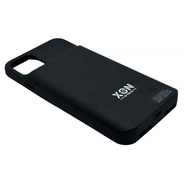 Чохол-акумулятор XON PowerCase для iPhone 11 Pro Max 5000 mAh Чорний (PCBS1111450B 1226) - зображення 4