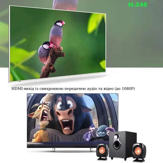 Подовжувач HDMI USB H.264 KVM 200м по IP Stone ST-SE016 - изображение 4