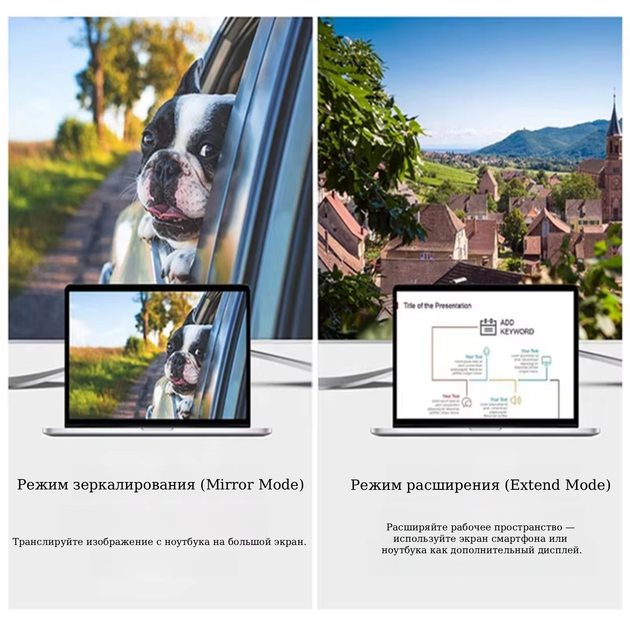 Кабель Mini DisplayPort to VGA 15-pin 1.8м Stone ST-MDPV-1.8M - изображение 4