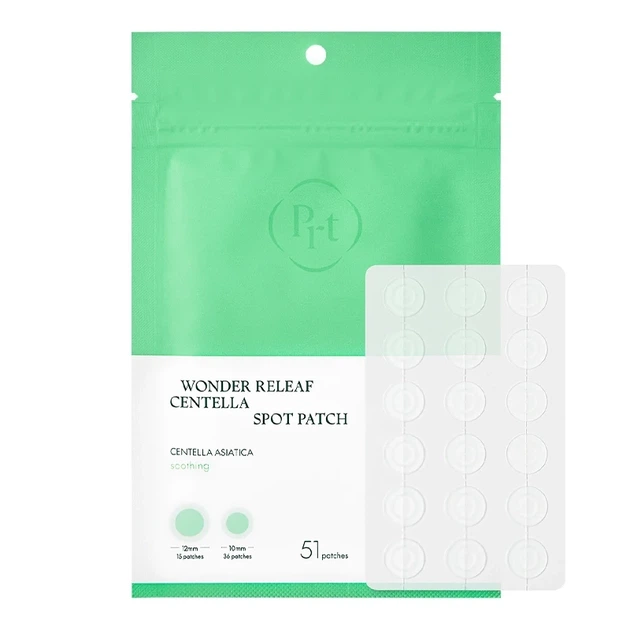 Патчи против прыщей с экстрактом центеллы - PURITO Wonder Releaf Centella Spot Patch, 51 шт - Фото 1 Патчи против прыщей с экстрактом центеллы - PURITO Wonder Releaf Centella Spot Patch, 51 шт - изображение 1