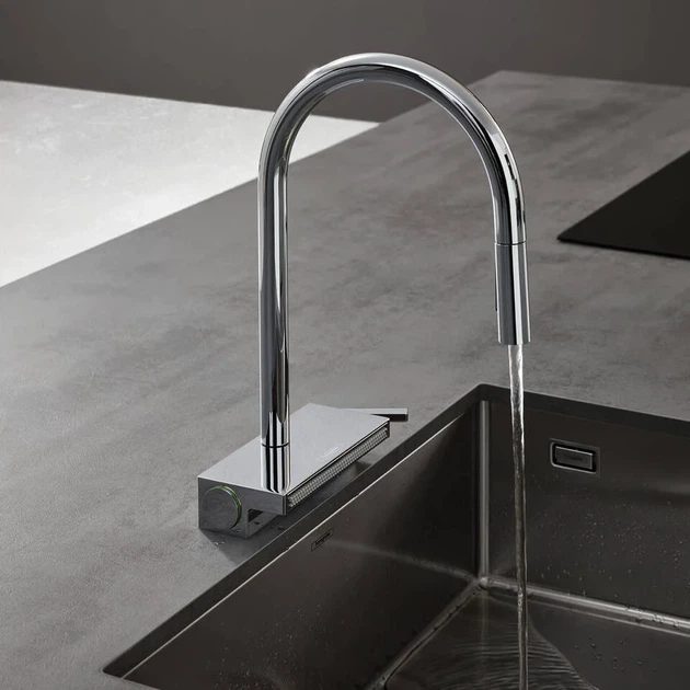 Hansgrohe Aquno Select 170 3jet Кухонный смеситель, хром (73831000) - изображение 9