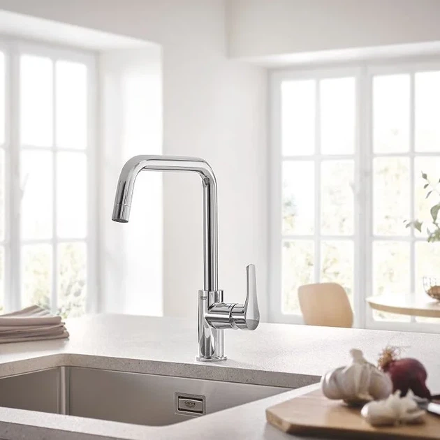 Grohe Eurosmart New Смеситель для кухни, хром (30567000) - изображение 3