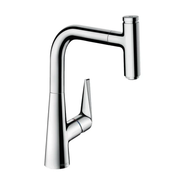 Hansgrohe Talis Select M51 220 1Jet Смеситель для кухни, хром (72822000) - изображение 3