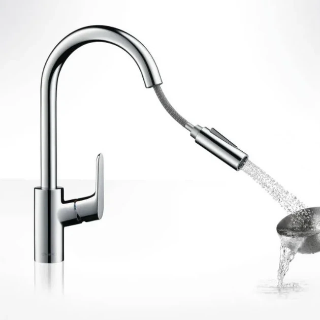 Hansgrohe Focus 240 Змішувач для кухні, чорний матовий (31815670) - зображення 3