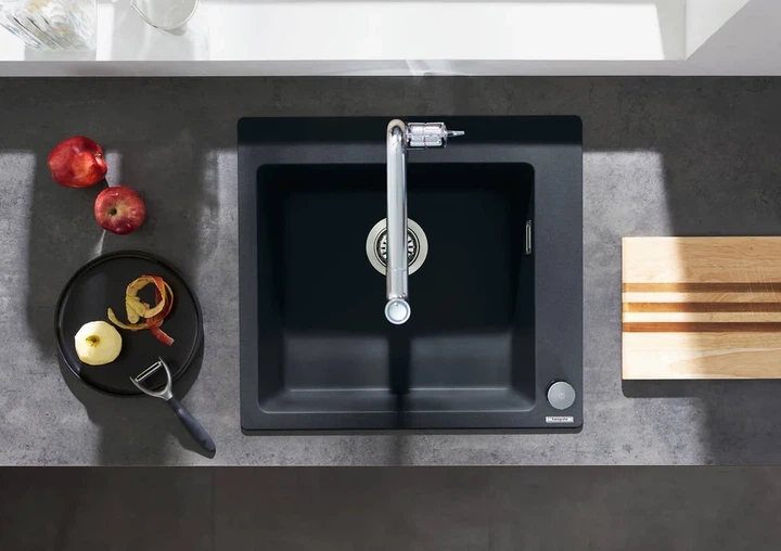 Hansgrohe Metris Select 320 Смеситель для кухни, хром (73806000) - изображение 3