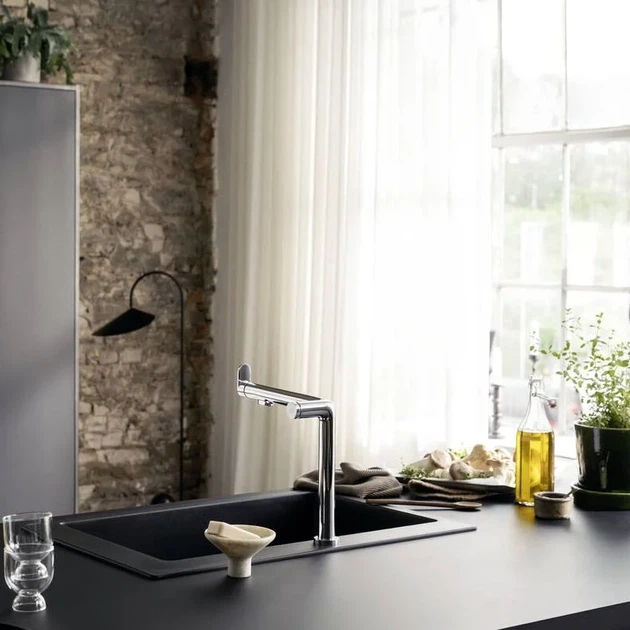 Hansgrohe Aqittura M91 Змішувач для кухні, хром (76804000) - зображення 9
