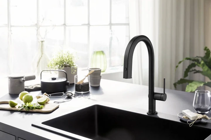 Hansgrohe Aqittura M91 Змішувач для кухні, чорний матовий (76803670) - зображення 4