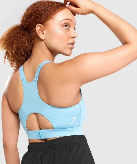 Спортивный топ Gymshark glsb4722c68 S голубой (100014286) - изображение 5