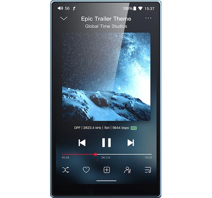 FiiO JM21 Silver – Преміальний Hi-Res аудіоплеєр із подвійним CS43198 та LDAC на Android 13 - изображение 2