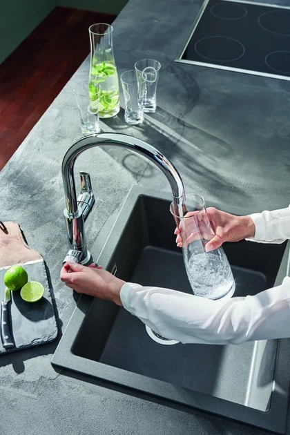 Grohe Blue Pure Змішувач для кухні, хром (31722000) - Фото 13 Grohe Blue Pure Змішувач для кухні, хром (31722000) - зображення 13