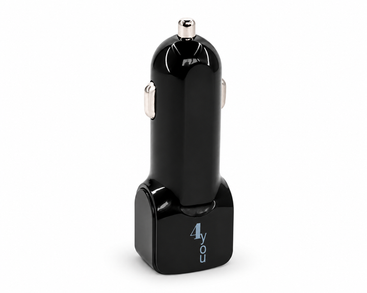 Автомобильное зарядное устройство 4you B1 10W 2.1А 2USB Black - Фото 2 Автомобильное зарядное устройство 4you B1 10W 2.1А 2USB Black - изображение 2