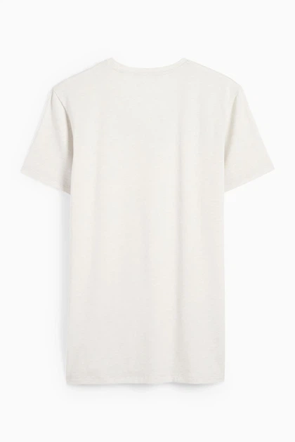 Футболка з бавовни C&A 2226190c69 XXL сіра (100014991) - Фото 6 Футболка з бавовни C&A 2226190c69 XXL сіра (100014991) - зображення 6