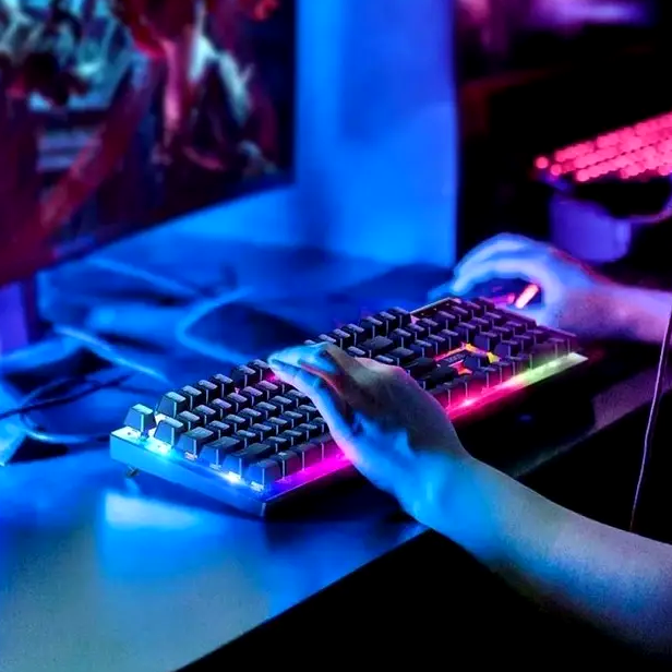 Клавиатура и мышь Hoco GM18 игровая подсвеченная для ПК и ноутбука с USB подключением и 104 клавишами - изображение 8