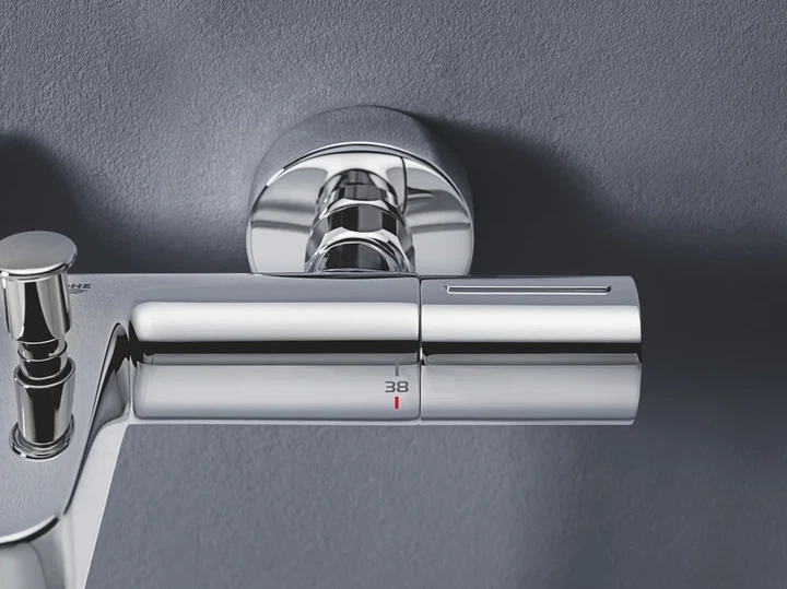 Grohe Grohtherm 800 Cosmopolitan Термостат для ванны, хром (34766000) - Фото 5 Grohe Grohtherm 800 Cosmopolitan Термостат для ванны, хром (34766000) - изображение 5