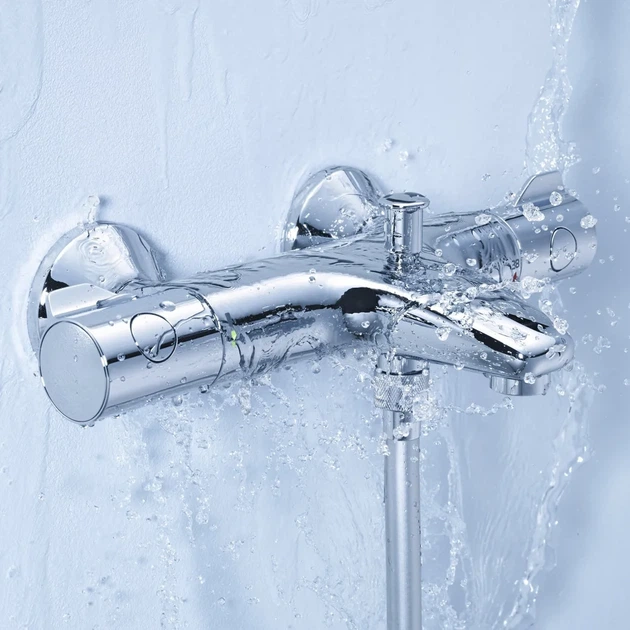 Grohe Grohtherm 800 Термостат для ванни, хром (34567000) - зображення 2