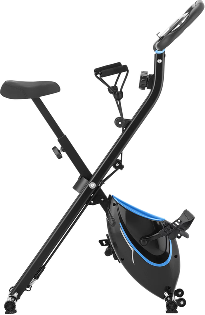 Rower treningowy Gymtek FX600 magnetyczny składany Niebieski (5907766661177) - Zdjęcie 5 Rower treningowy Gymtek FX600 magnetyczny składany Niebieski (5907766661177) - obraz 5
