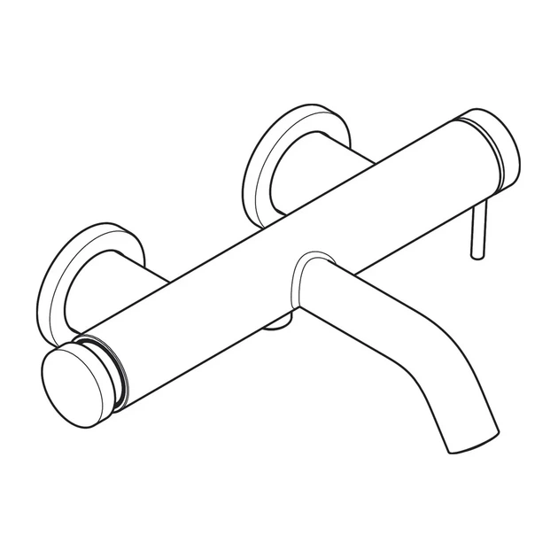 HANSGROHE Tecturis S Смеситель для ванны, хром (73422000) - изображение 4