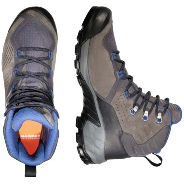Ботинки Mammut Sapuen High GTX M 10.5 Dark Titanium-Dark Ice - изображение 4
