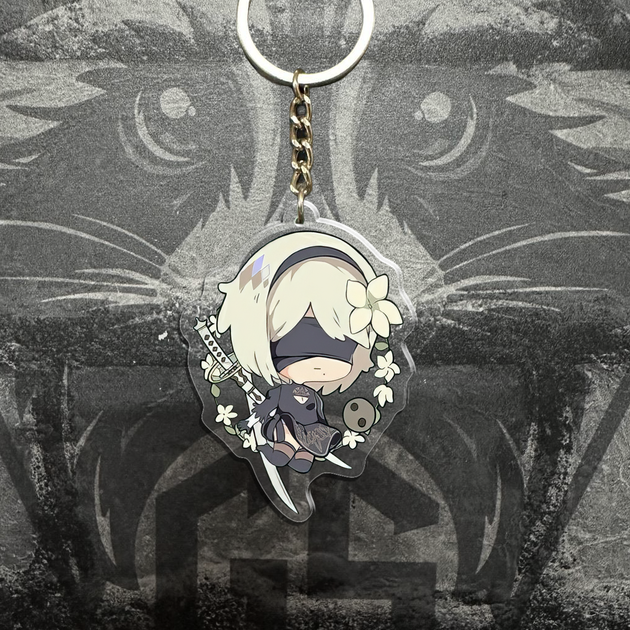 Брелок из Акрила Nier: Automata (3) - Фото 2 Брелок из Акрила Nier: Automata (3) - изображение 2
