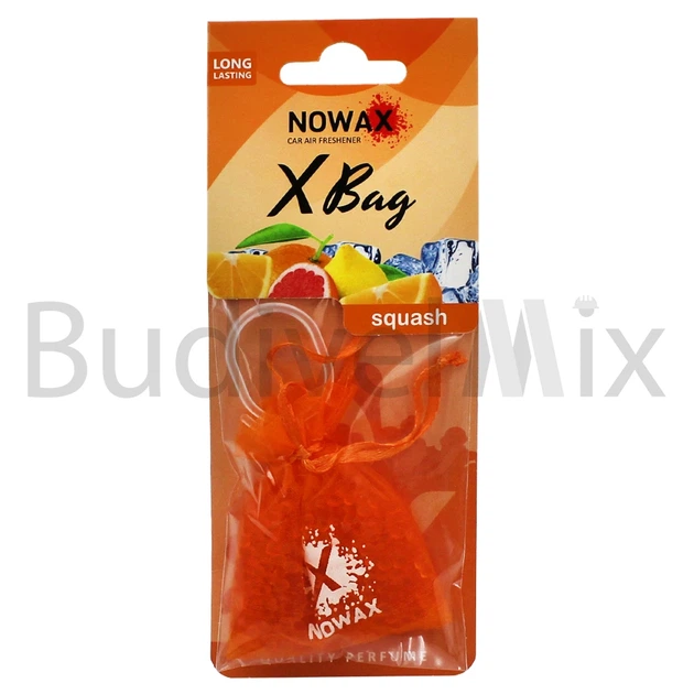 Ароматизатор для авто NOWAX X Bag Squash мішечок - Фото 1 Ароматизатор для авто NOWAX X Bag Squash мішечок - зображення 1