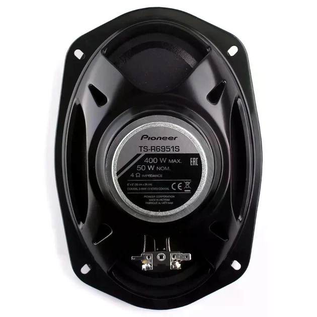Автомобільні колонки Pioneer TS-R6951S 90W (400W max) - Фото 4 Автомобільні колонки Pioneer TS-R6951S 90W (400W max) - изображение 4