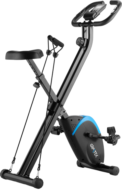 Rower treningowy Gymtek FX800 magnetyczny składany Niebieski (5907766669746) - Zdjęcie 5 Rower treningowy Gymtek FX800 magnetyczny składany Niebieski (5907766669746) - obraz 5