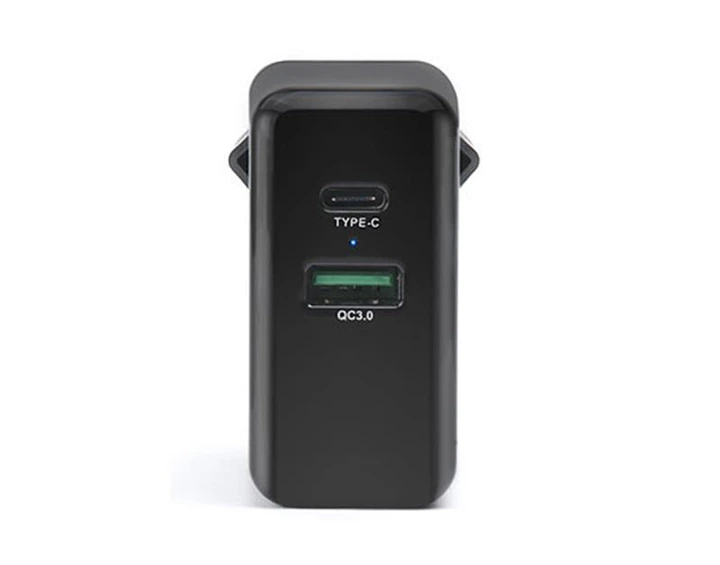 Сетевое зарядное устройство REAL-EL CH-350 QC3.0 (2USB, 3A) Black - Фото 3 Сетевое зарядное устройство REAL-EL CH-350 QC3.0 (2USB, 3A) Black - зображення 3