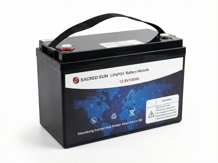 Аккумулятор Sacred Sun SmartPower SCIFP12100 (LiFePO4 Bluetooth) - LiFePO4 на 12 В 100 ампер-часов - Фото 2 Аккумулятор Sacred Sun SmartPower SCIFP12100 (LiFePO4 Bluetooth) - LiFePO4 на 12 В 100 ампер-часов - изображение 2