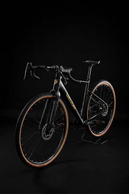 Велосипед Gelios 700x45C Gravel Al "Aura" 553 мм Чорний (4087-1) - зображення 2