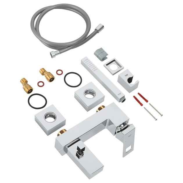 Grohe Eurocube Змішувач для ванни, хром (23141000) - зображення 8