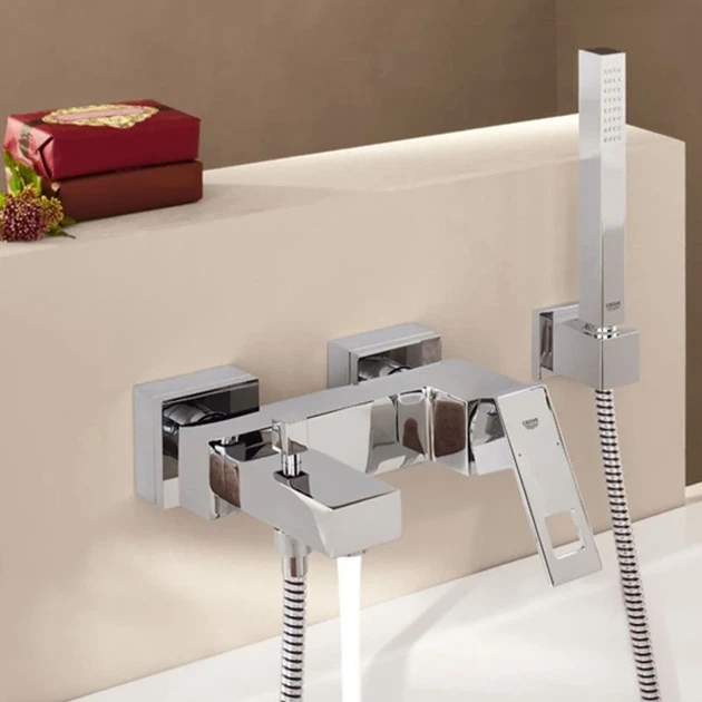 Grohe Eurocube Смеситель для ванны, хром (23140000) - изображение 2