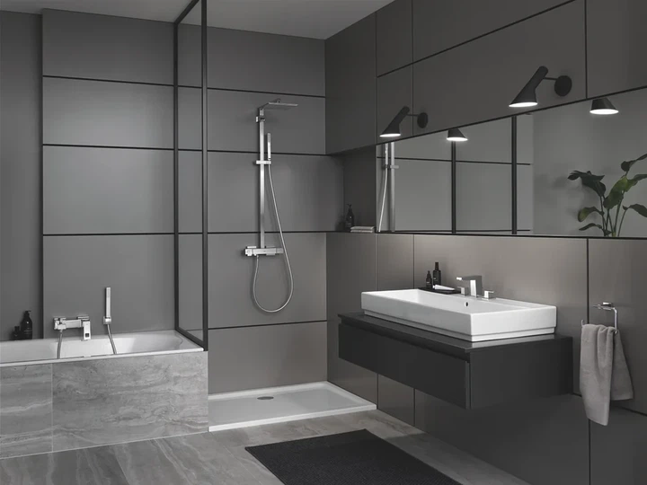 Grohe Eurocube Смеситель для ванны, хром (23140000) - изображение 10