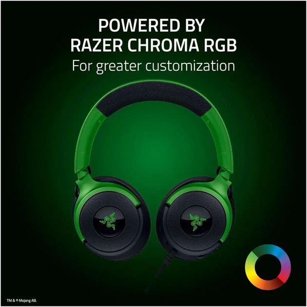Навушники RAZER Kraken V4 X Minecraft Ed. (RZ04-05180200-R3M1) - зображення 6