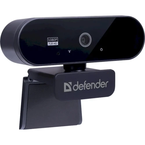 Веб-камера Defender G-Lens 2580 FullHD, Black, 1920x1080 / 30 fps, мікрофон (із шумозаглушенням), автофокус, кут огляду 86°, універсальне кріплення, USB, 1.5 м (63112) - изображение 5
