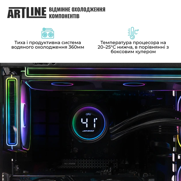 Комп'ютер ARTLINE Gaming Y40BLACK Windows 11 Pro (Y40BLACKv04) - зображення 6