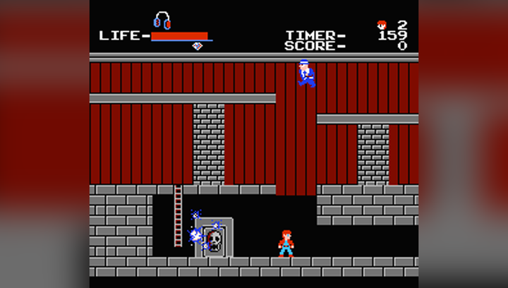 Игра RMC Famicom Dendy The Goonies 90х Remarks Английская Версия Только Картридж Б/У - изображение 2