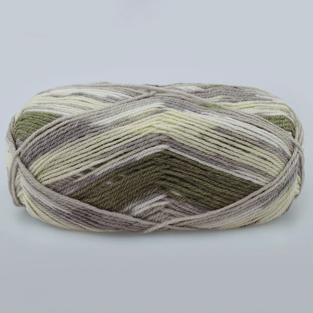 YarnArt Crazy Color, №15999 - пряжа полушерстяная, 100 г / 260 м, 25% шерсть 75% акрил, секционное окрашивание для джемперов, жилетов, Крейзи Колор - изображение 2