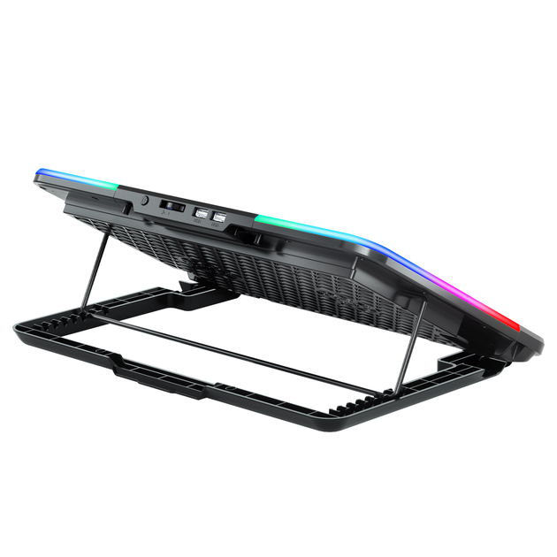 Охолоджувальна підставка для ноутбука Gamepro CP590 Black - зображення 2