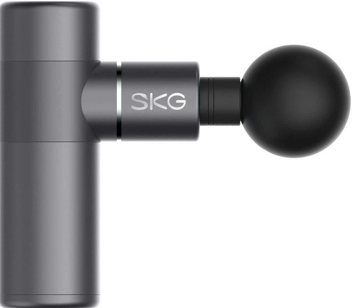 Масажний пістолет SKG Gun F3 Mini Gray - Фото 1 Масажний пістолет SKG Gun F3 Mini Gray - зображення 1